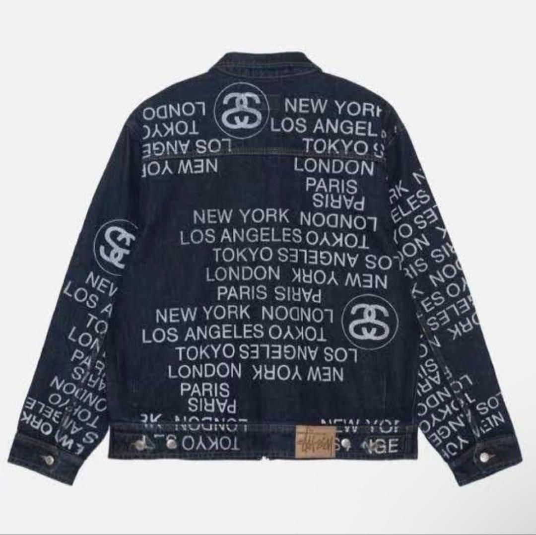 ジャケット・アウター Stussy Big Ol' Jean City Link jacket