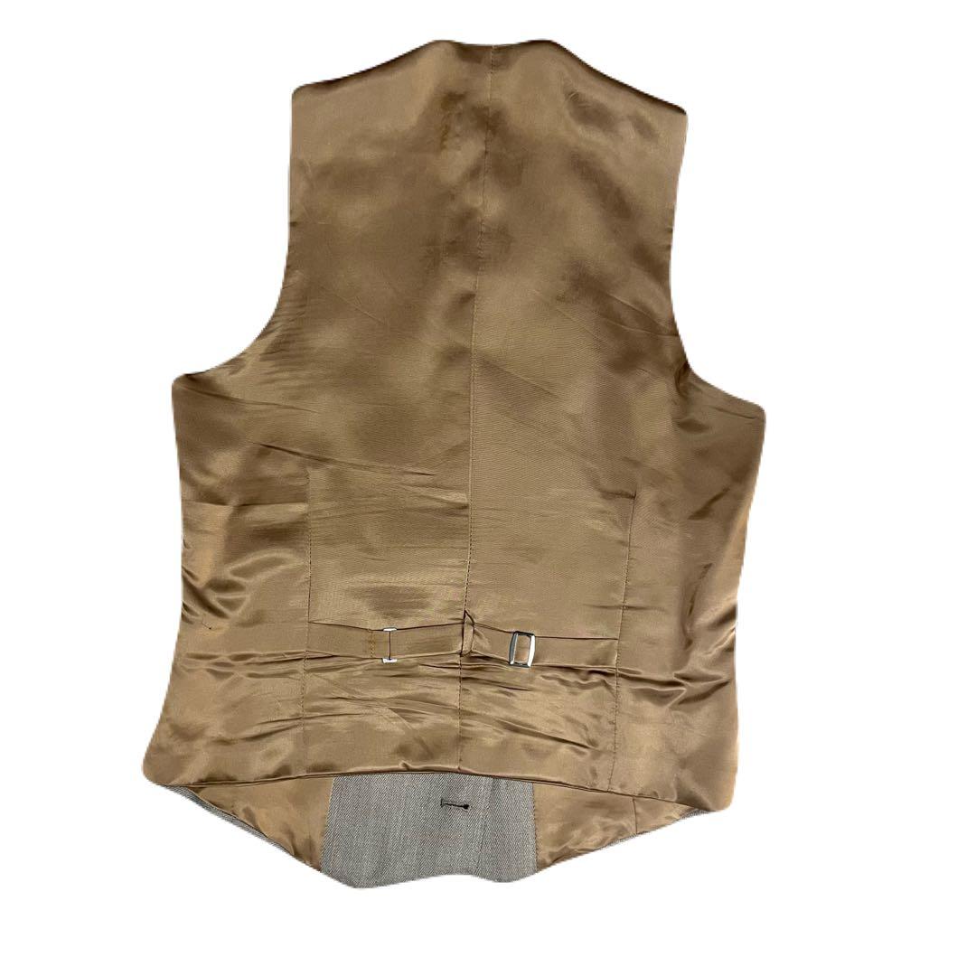 【銀座グローバルスタイル】ドラゴ 3ピーススーツ ベージュ