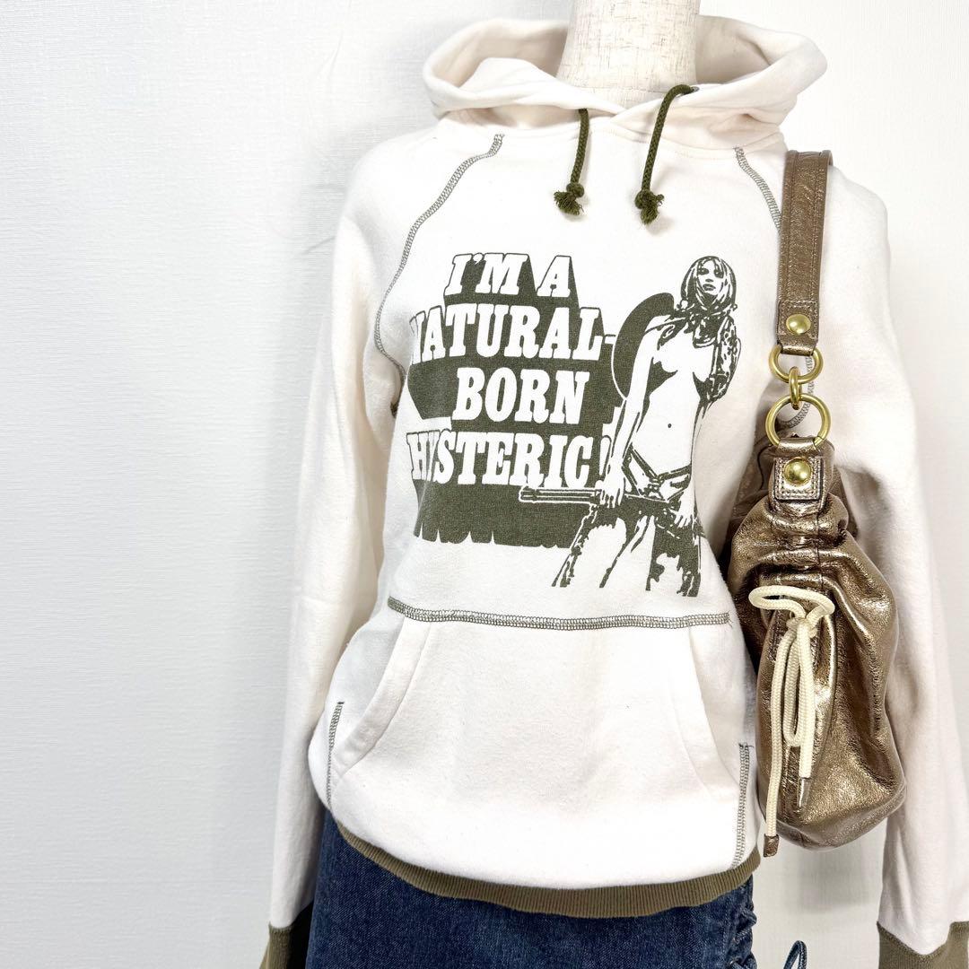 y2k❤️ 00s HYSTERIC GLAMOUR ヒスガール ロゴ パーカー