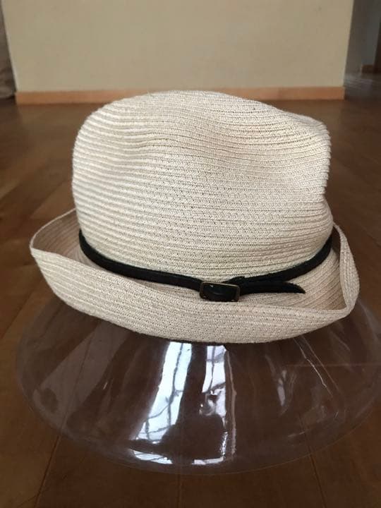 【希少】mature ha. マチュアーハ BOXED HAT 7cm brim