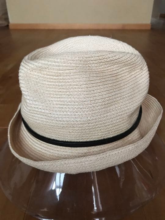 【希少】mature ha. マチュアーハ BOXED HAT 7cm brim