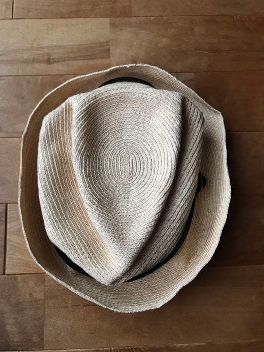 【希少】mature ha. マチュアーハ BOXED HAT 7cm brim