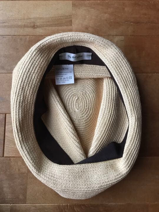 【希少】mature ha. マチュアーハ BOXED HAT 7cm brim