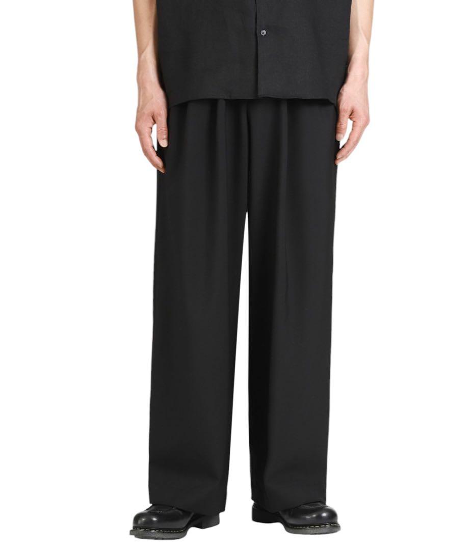 【MARKAWARE 】トリプルプリーテッド イージートラウザーズ 2 美品