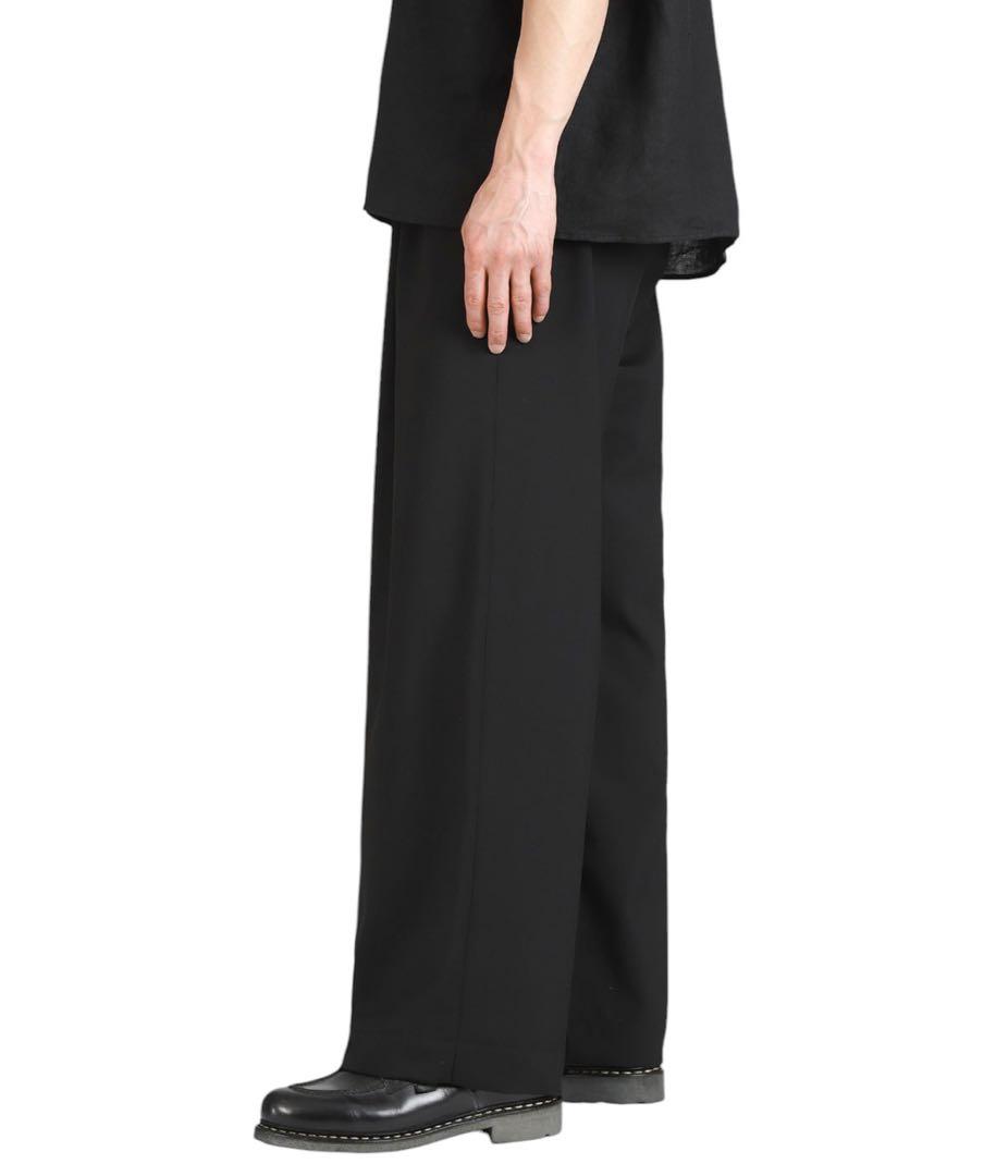 【MARKAWARE 】トリプルプリーテッド イージートラウザーズ 2 美品