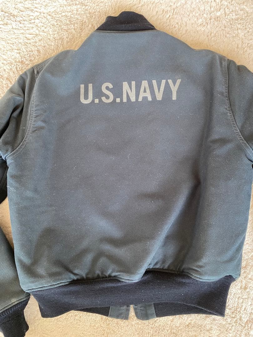 U.S. NAVY ミリタリージャケット サイズ42