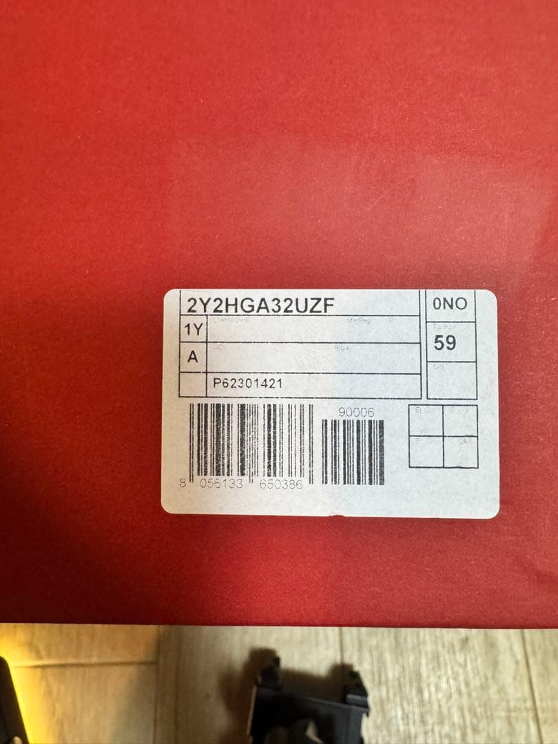 バレンチノ　ロックスタッズ スタッズアップリケ コットン バケットハット　59