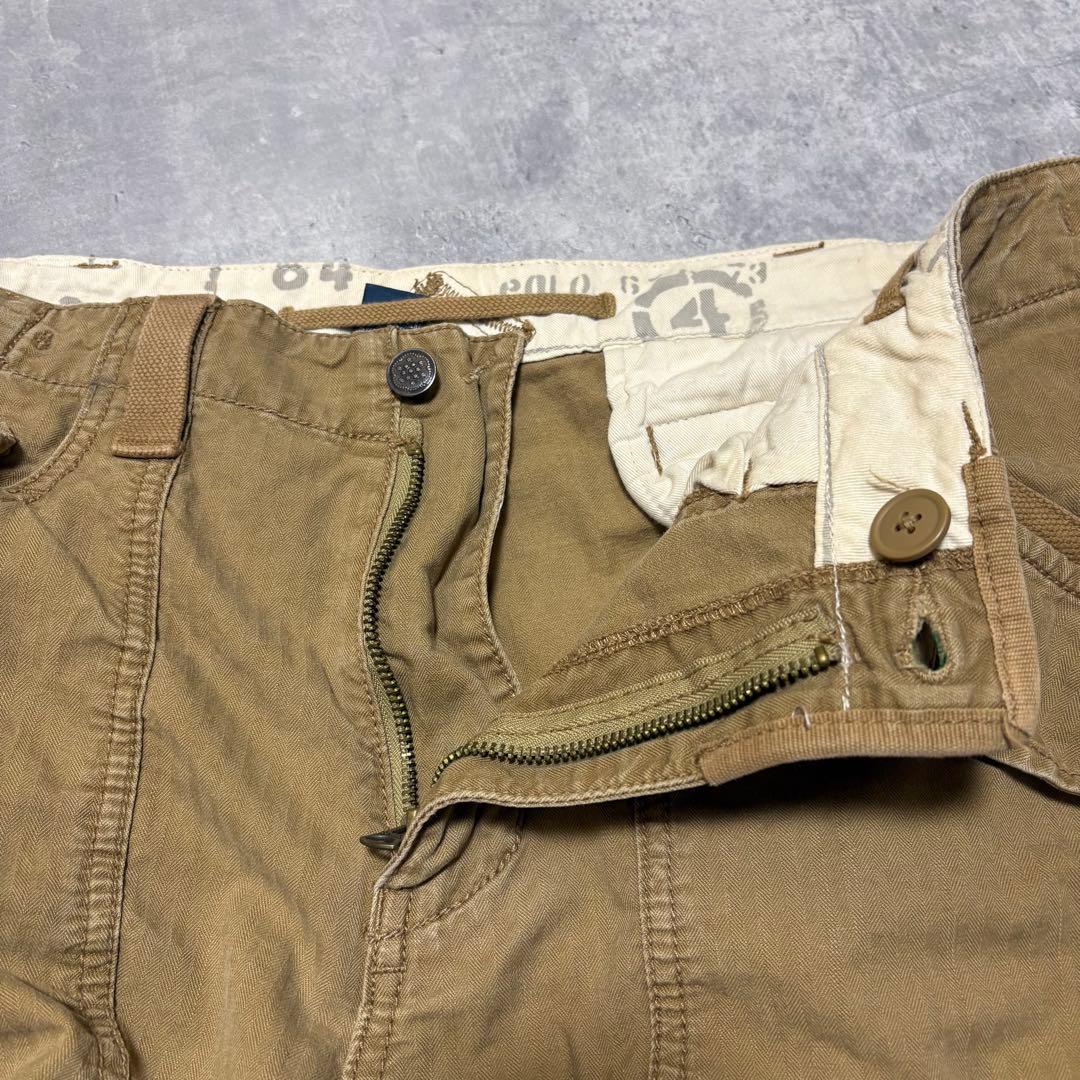 ポロバイラルフローレン　パラシュート　カーゴパンツ　ミリタリー　38×30