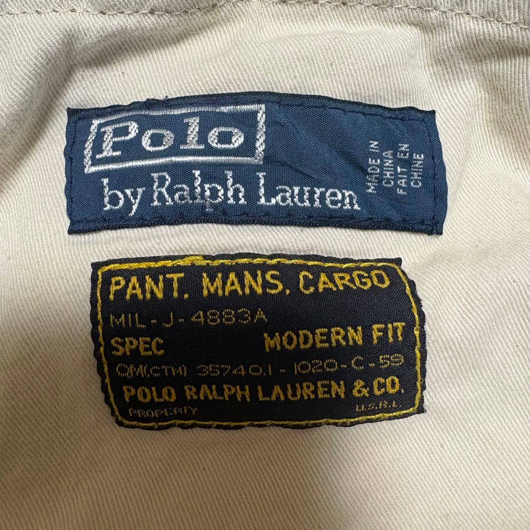 ポロバイラルフローレン　パラシュート　カーゴパンツ　ミリタリー　38×30