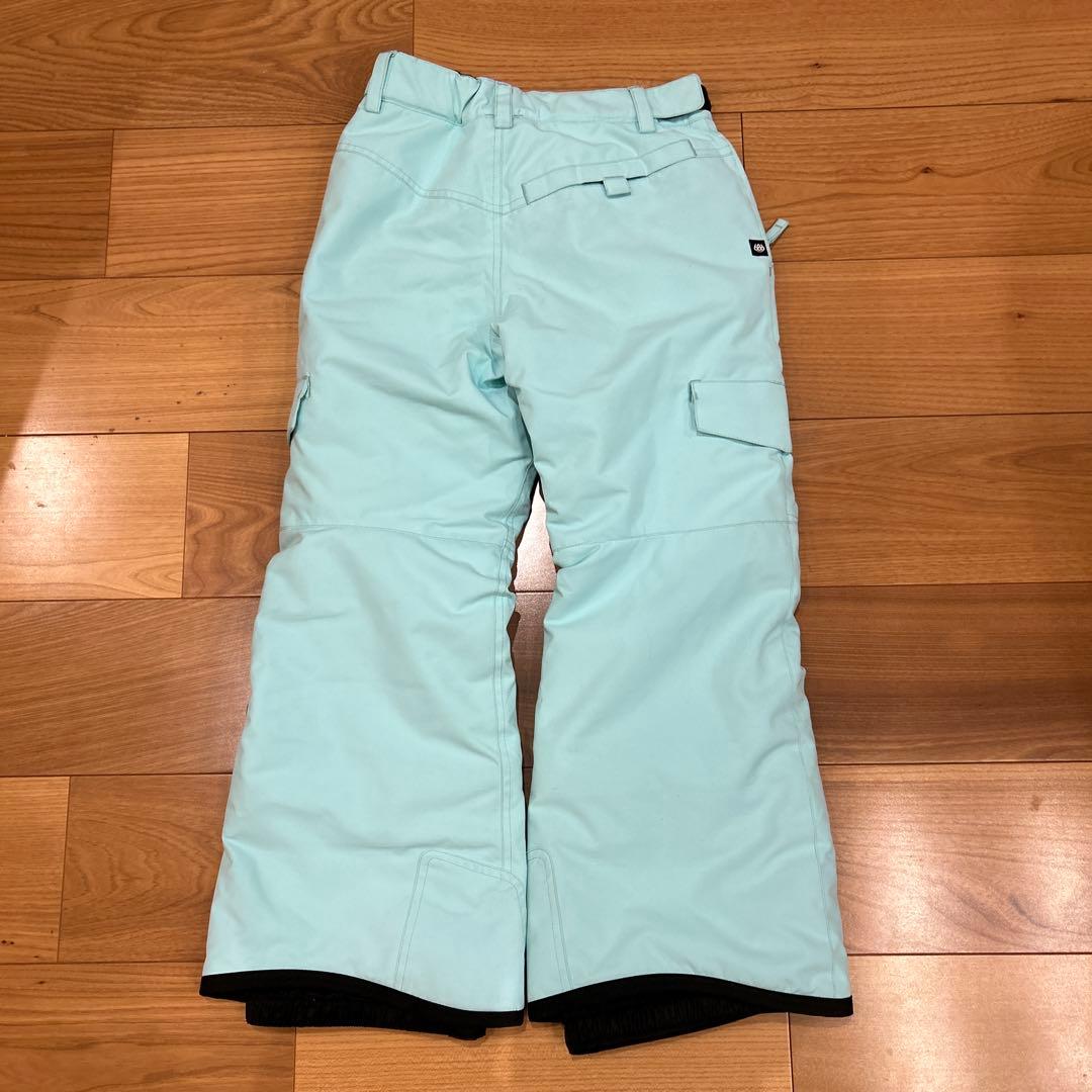 S.N 686 キッズ スノーボード ウェア S ミント/ブラック