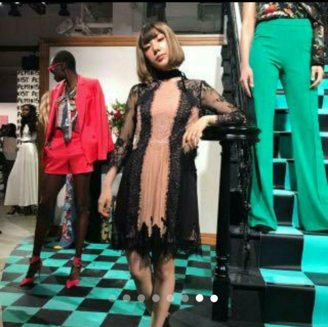 仲里依紗さん着用　アリスアンドオリビアalibe+olivia レースワンピース