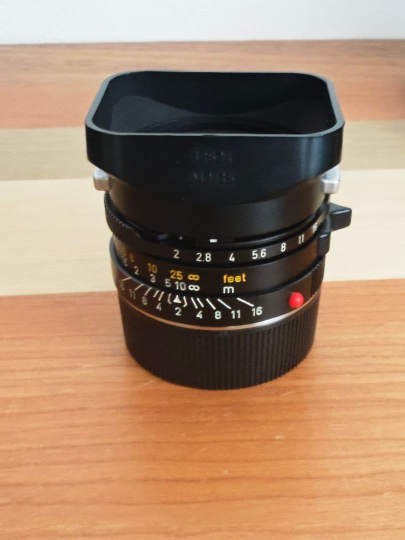 Leica Summicron 35mm f/2 レンズ7枚玉 6bitコード