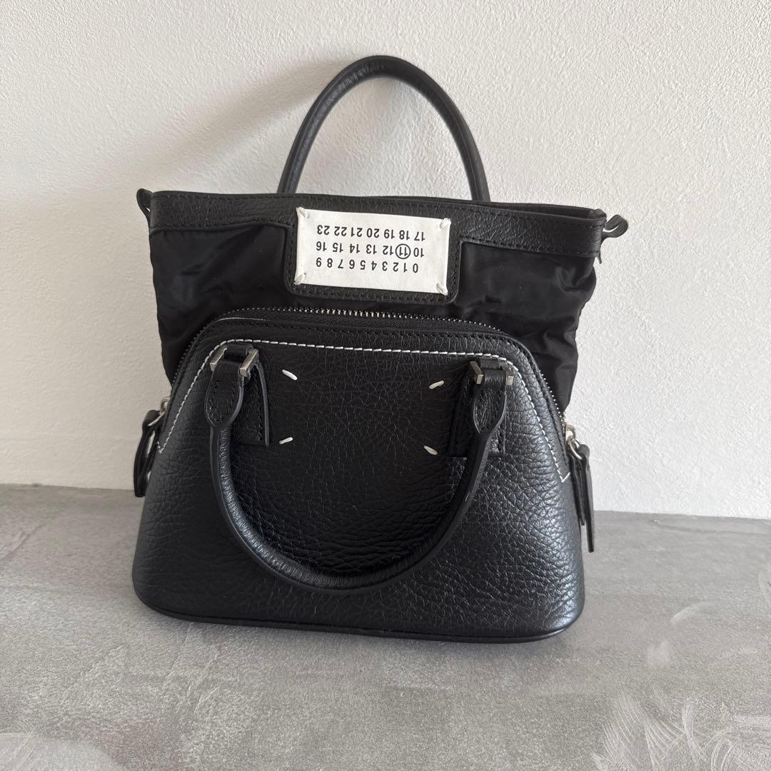 Maison Margiela メゾンマルジェラ5AC バッグ ブラック