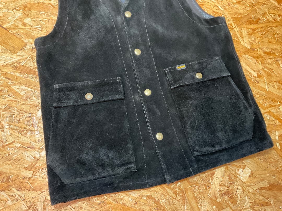 トロフィークロージング ランチャー ステアハイド スエード ベスト 40