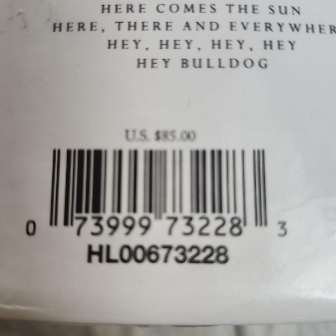 THE BEATLES COMPLETE SCORES　ビートルズバンドスコア