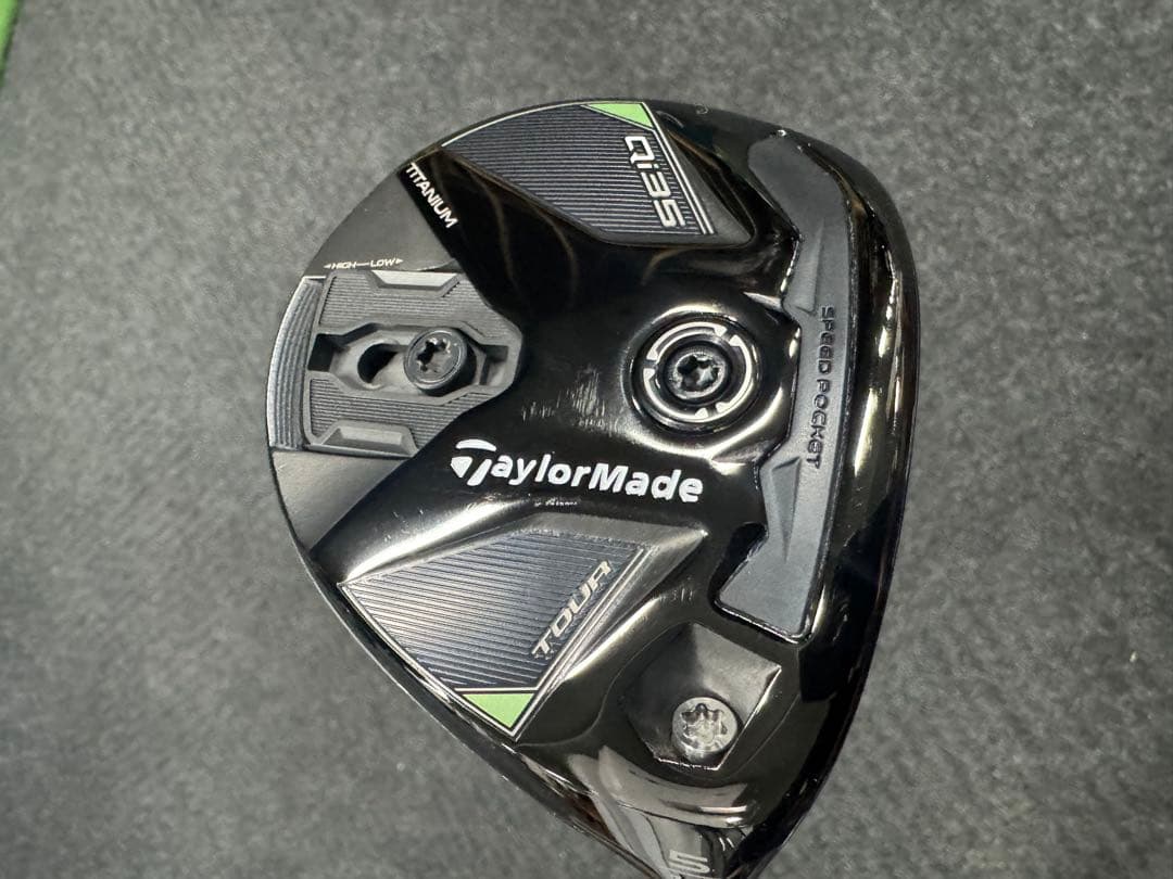 美品テーラーメイドQI35TOUR 5W 18°ディアマナブラックTM 60-S