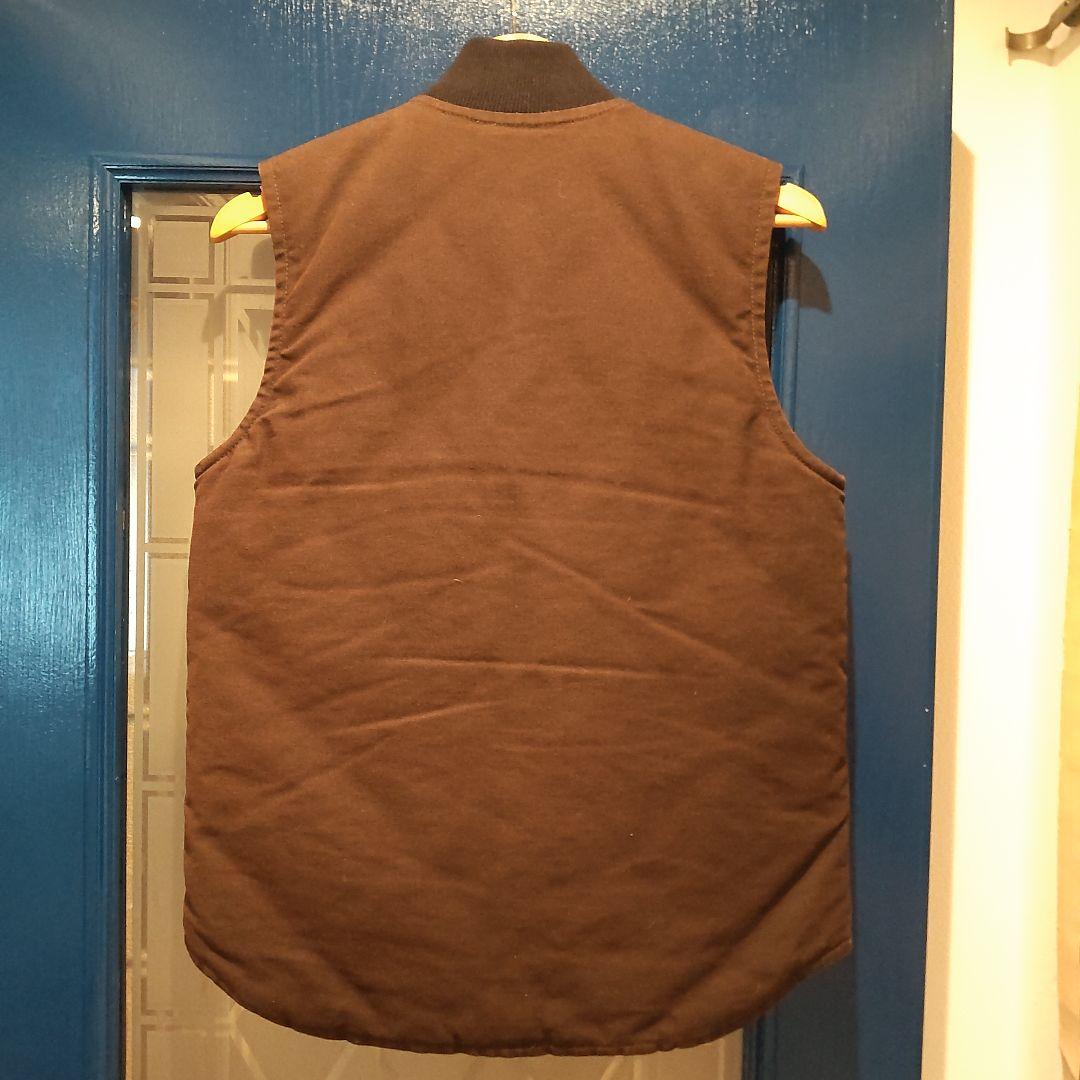 カーハート Carhartt ブラウン コットン ノースリーブベスト