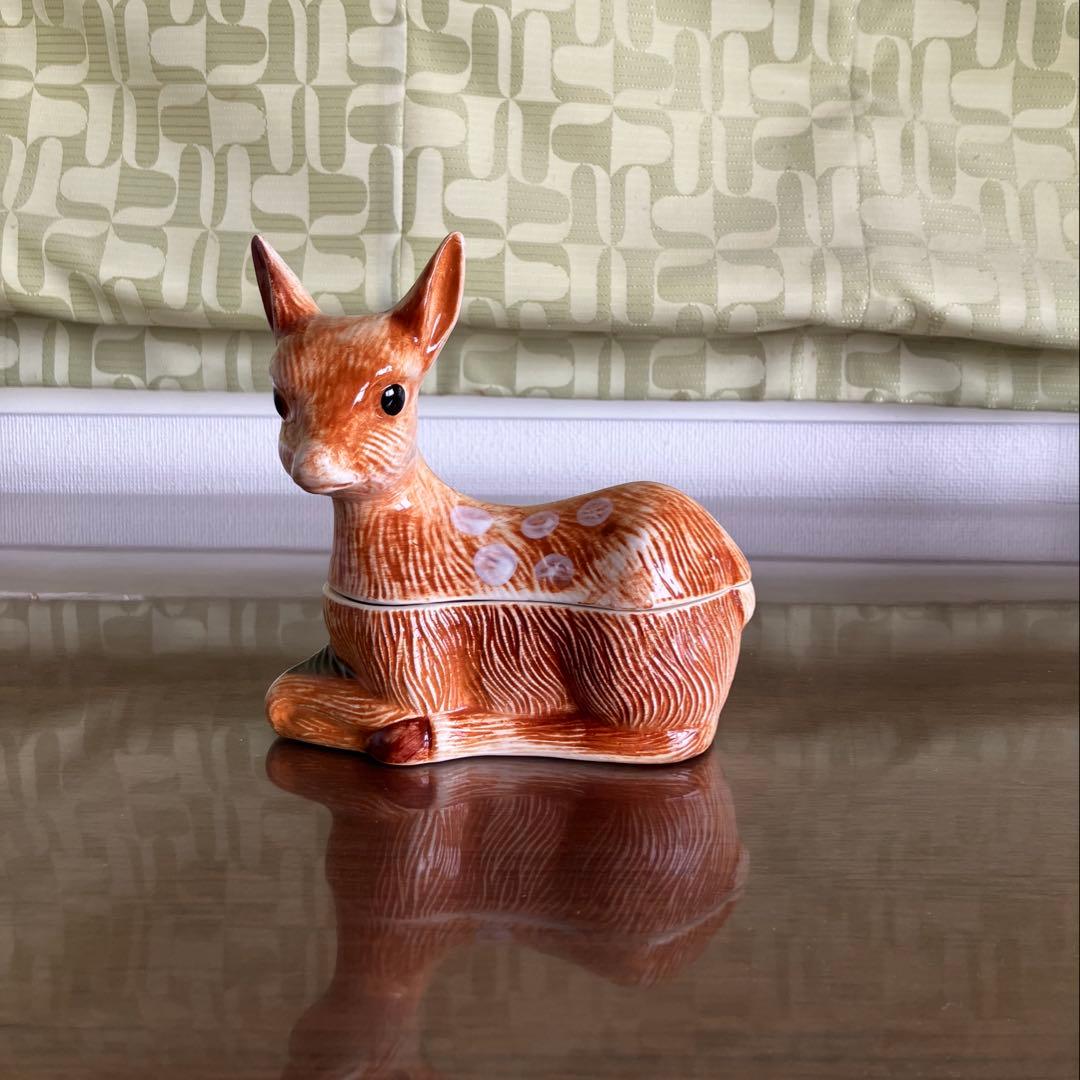 ミッシェル・コーガン　鹿　パテポット　テリーヌポット　フランス　ヴィンテージ