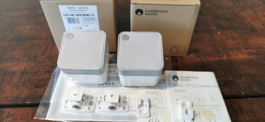 Cambridge Audio サテライトスピーカー・ペア 別売壁掛けマウント付