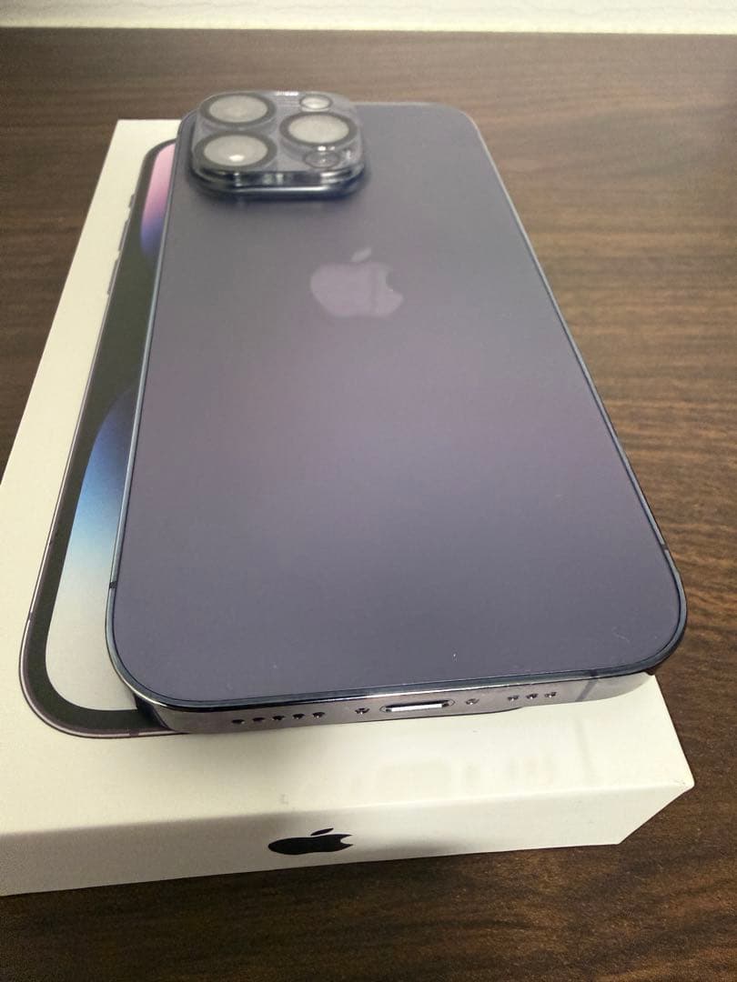 iPhone 14 Pro ディープパープル ルイ・ヴィトンケース付　256GB