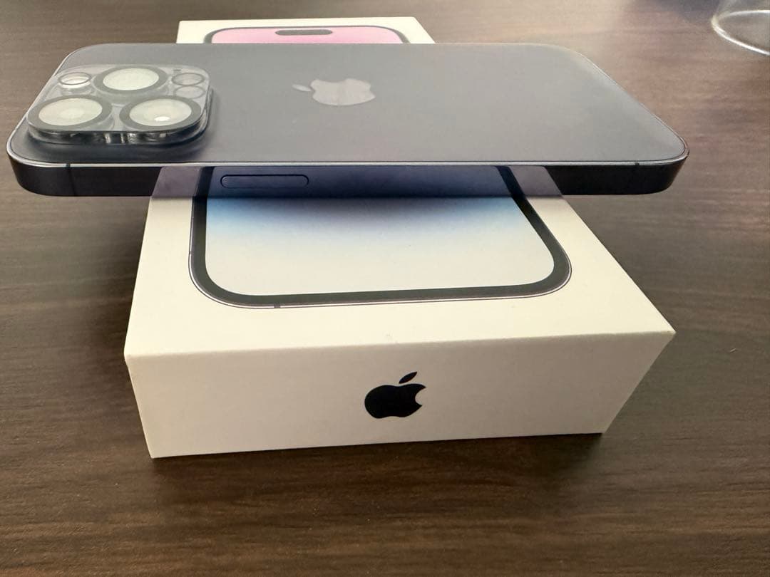 iPhone 14 Pro ディープパープル ルイ・ヴィトンケース付　256GB