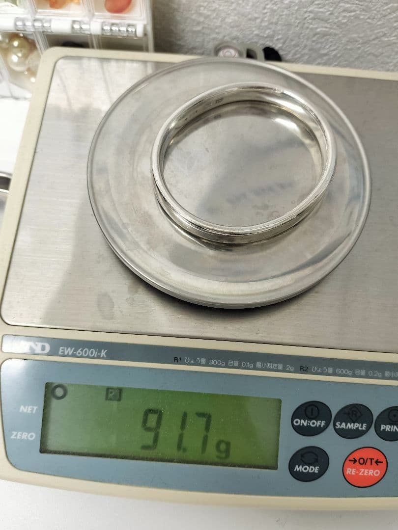   925シルバー バングル A52A