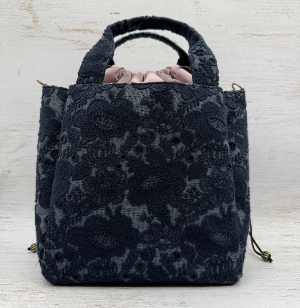 ミナペルホネン ハンドメイドバッグ smileflower 825