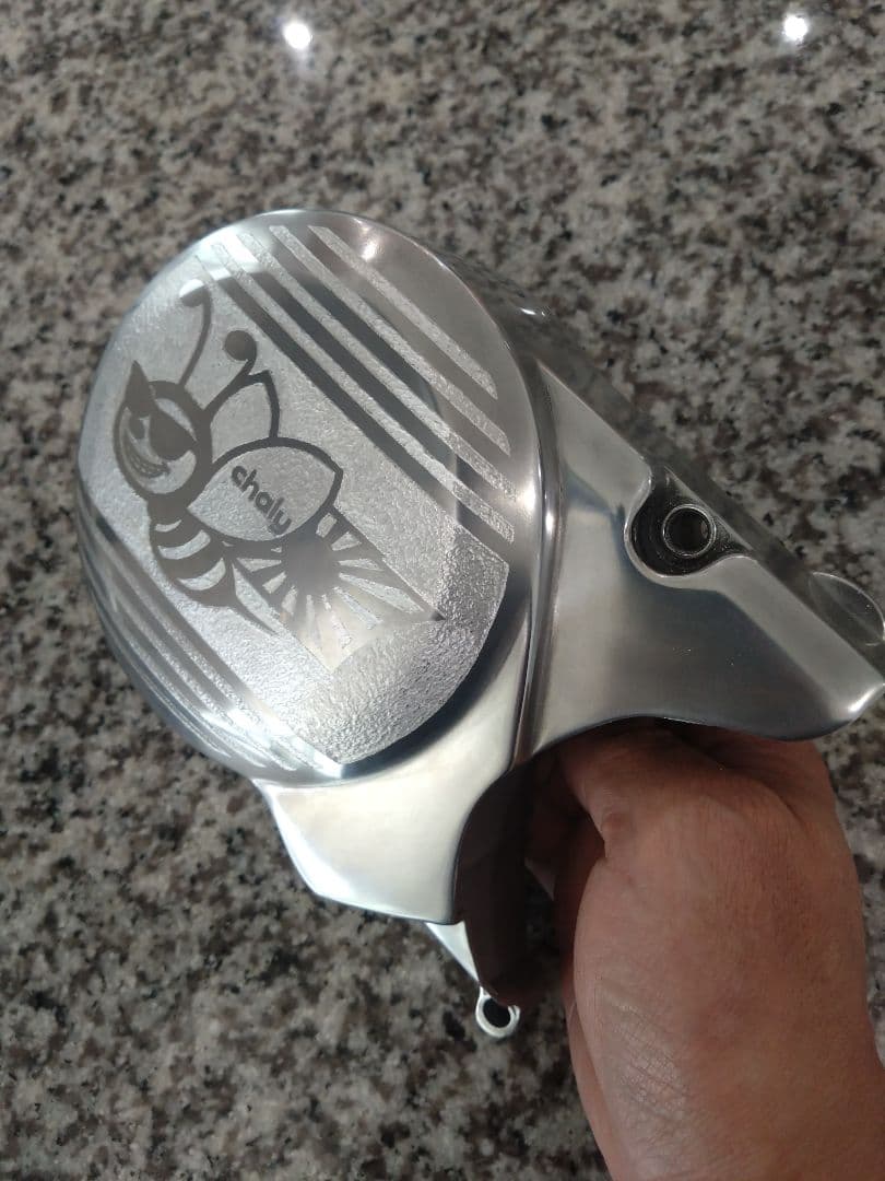 【完全1点物】　シャリー等　太足　ワイド　ジェネレーターカバー　彫り込み