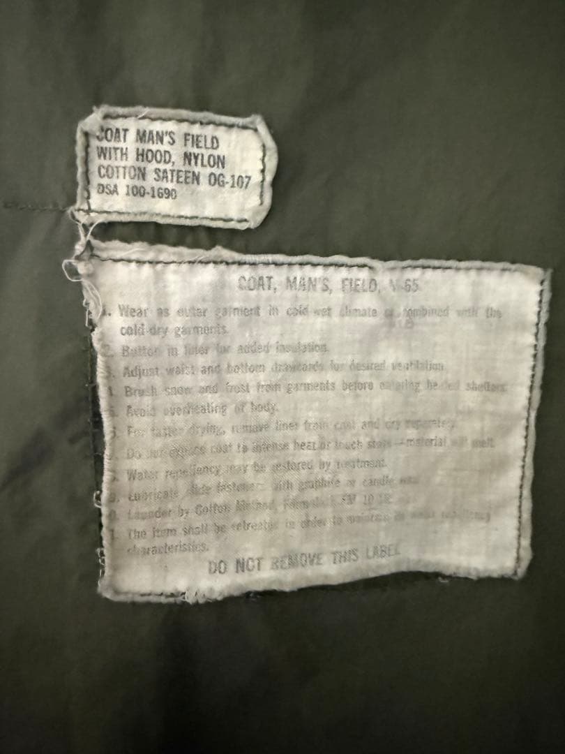 M-65　フィールド ジャケット 1st