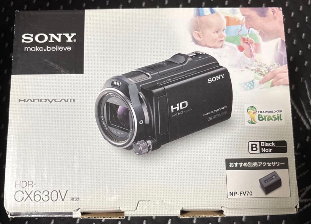 SONY HDR-CX630V ビデオカメラ 本体