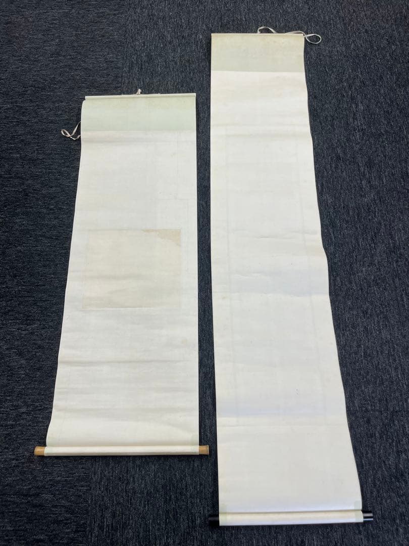 掛け軸　高杉晋作　梅花　2点セット　古美術　骨董品　当時物