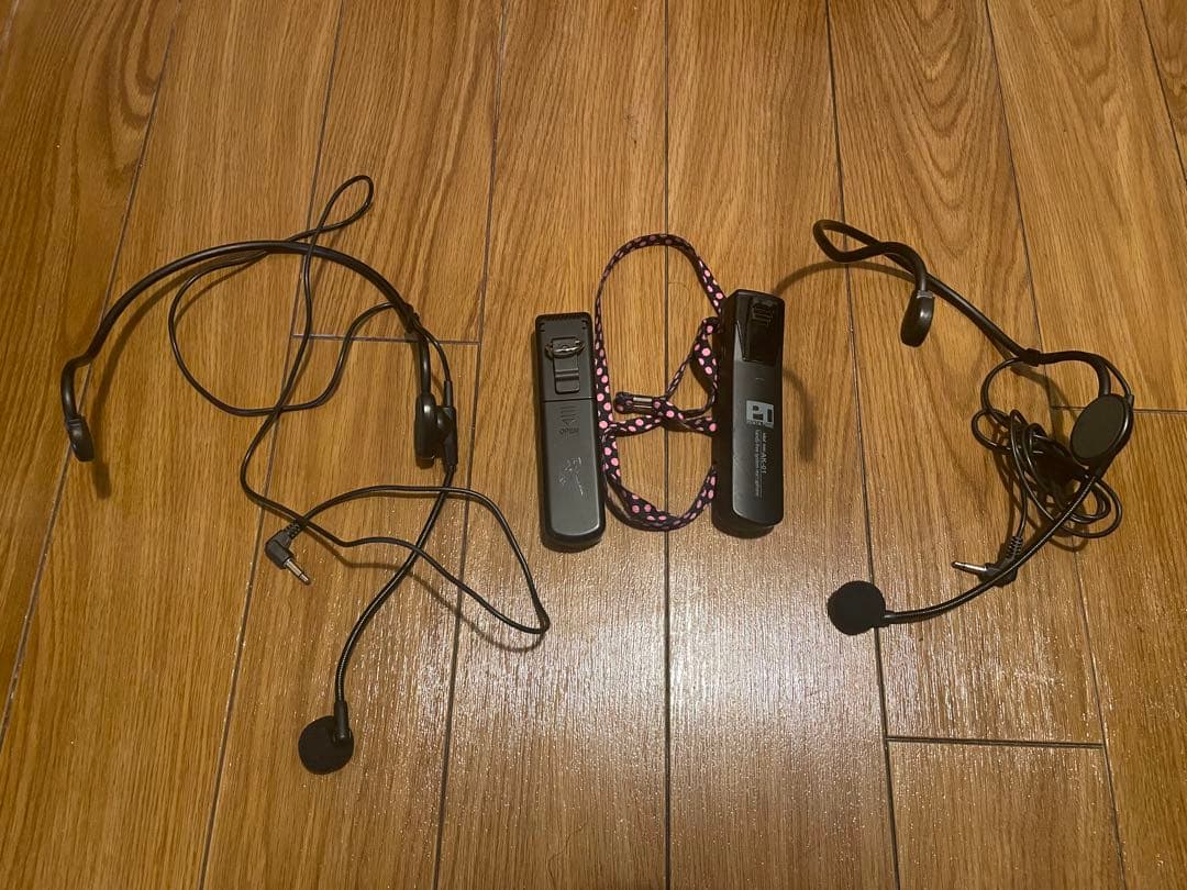 ワイヤレスヘッドセット idol mic AK-01 【2台】