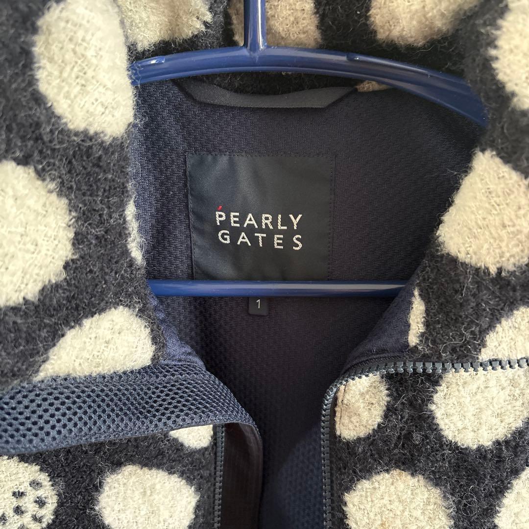 PEARLY GATES パーリーゲイツ　ドット柄 ベスト サイズ1