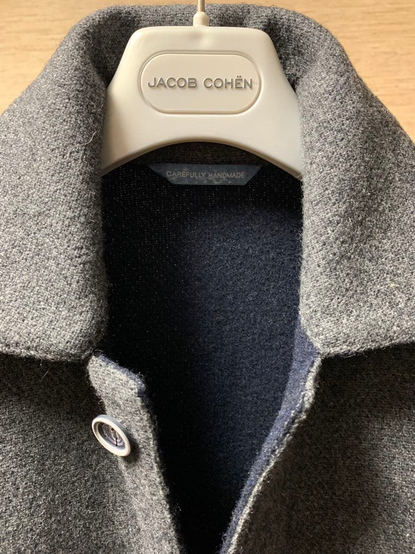JACOB COHEN ヤコブコーエンメンズ ウールカバーオ-ルブルゾン グレー