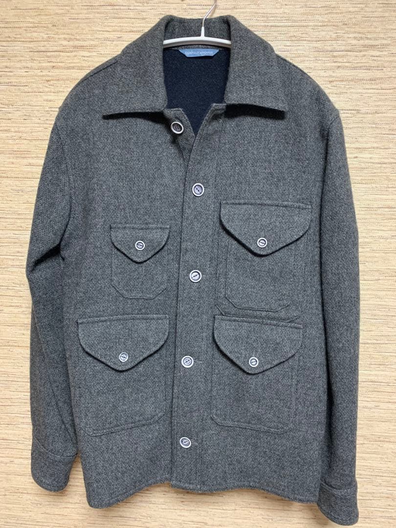 JACOB COHEN ヤコブコーエンメンズ ウールカバーオ-ルブルゾン グレー