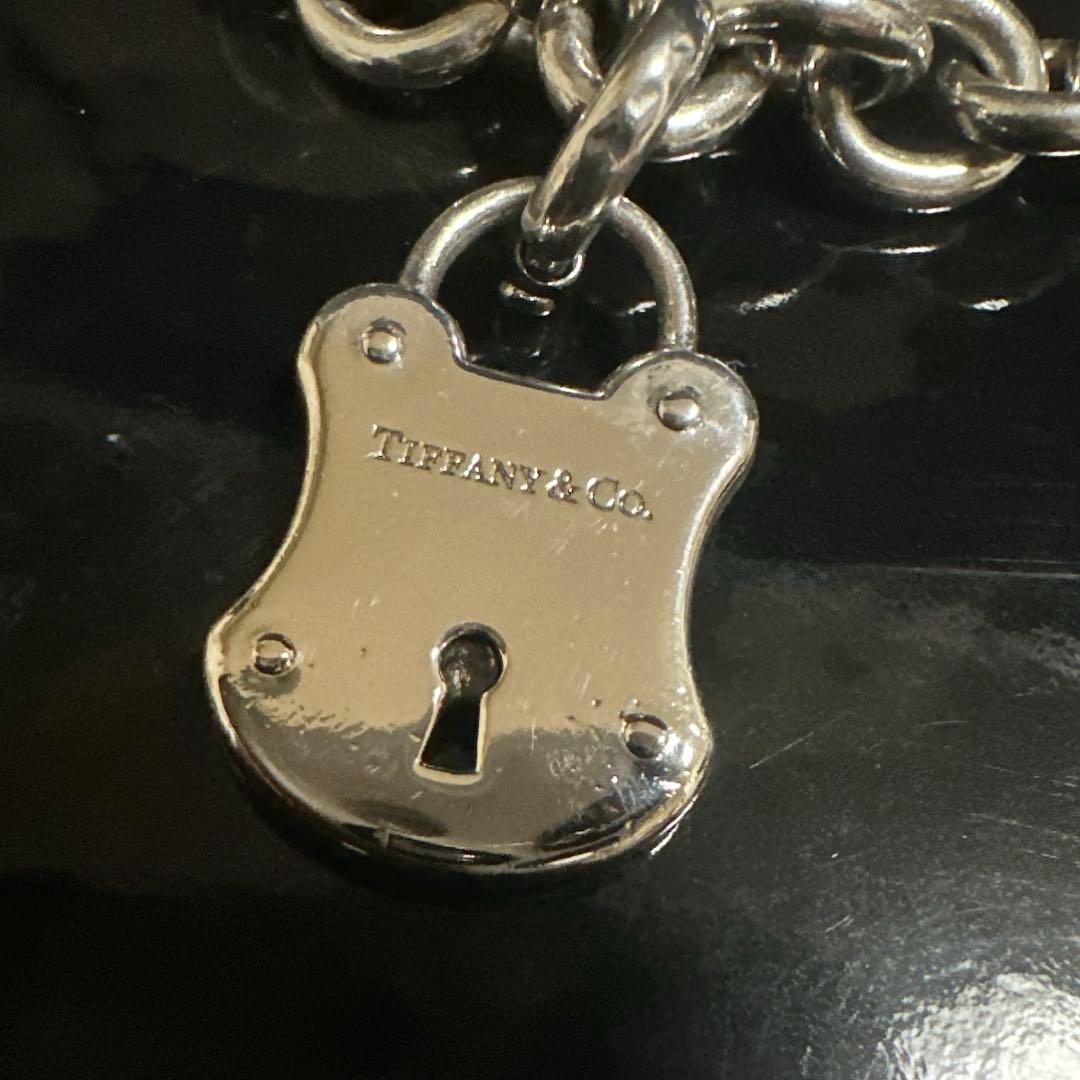 TIFFANY&Co. ブレスレット ロックチャーム シルバー 925
