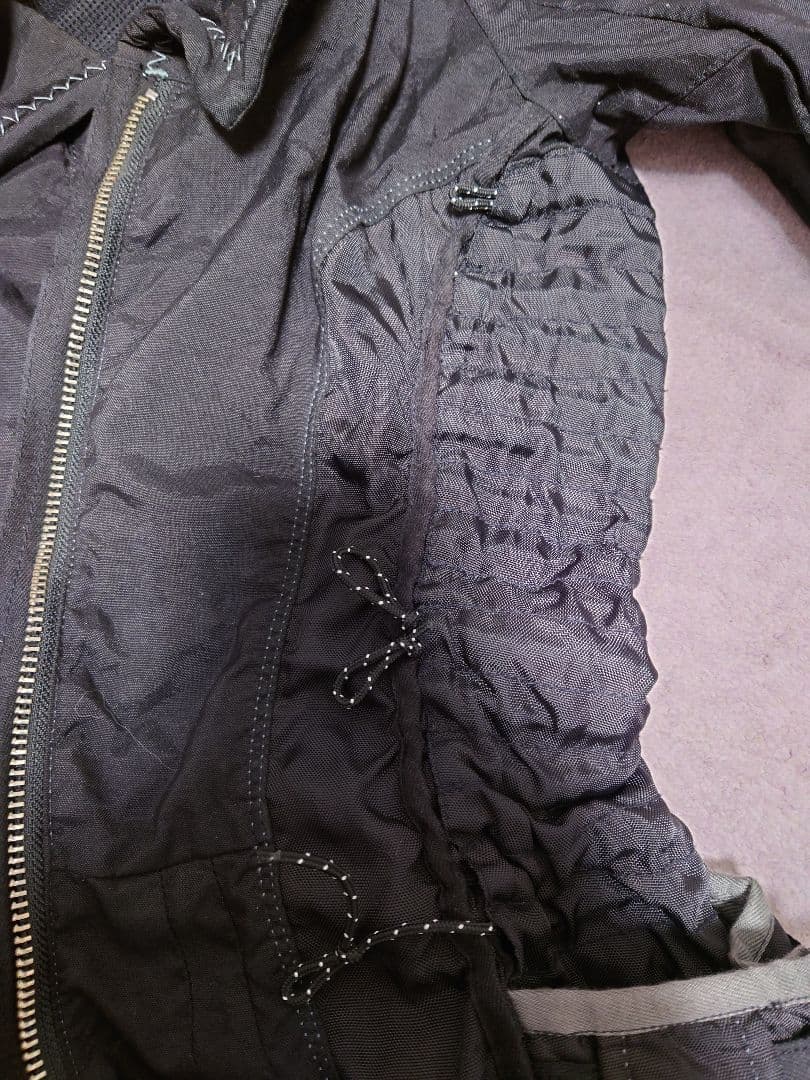 極美品✨マリテフランソワジルボー ギミック パラシュート コート ブラック M