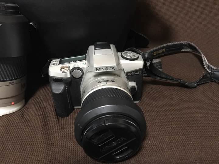 ミノルタフィルム一眼レフカメラ