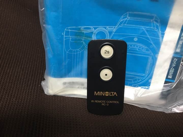 ミノルタフィルム一眼レフカメラ