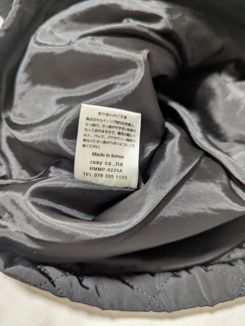 saki　rosy monster キルティングショートパンツ