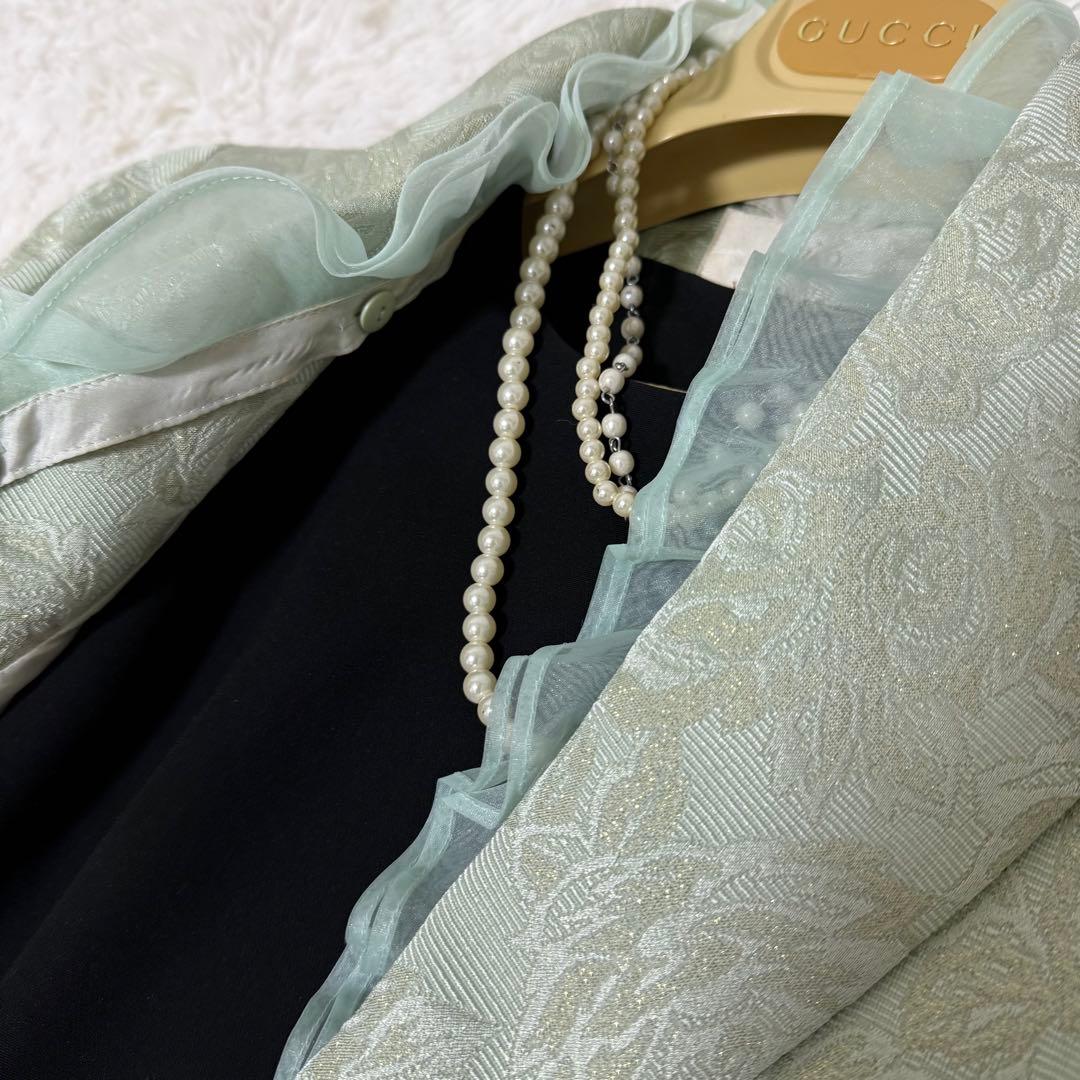 桂由美　セレモニーワンピーススーツ　マザーズドレス　結婚式　フォーマル　高級　母