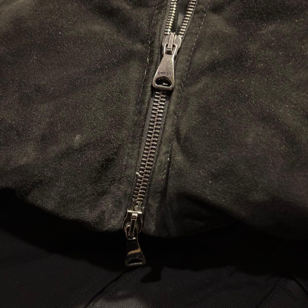 EMMETI ゴートスキンスエード ダウンベスト 44