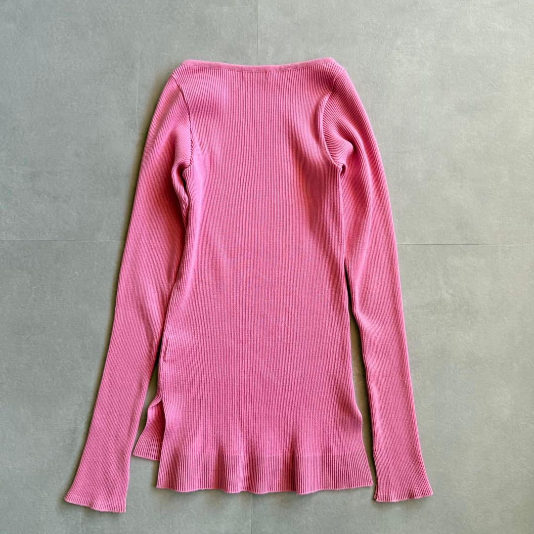 【訳あり】AURALEE RonHerman コラボ別注 ピンク ギザボート