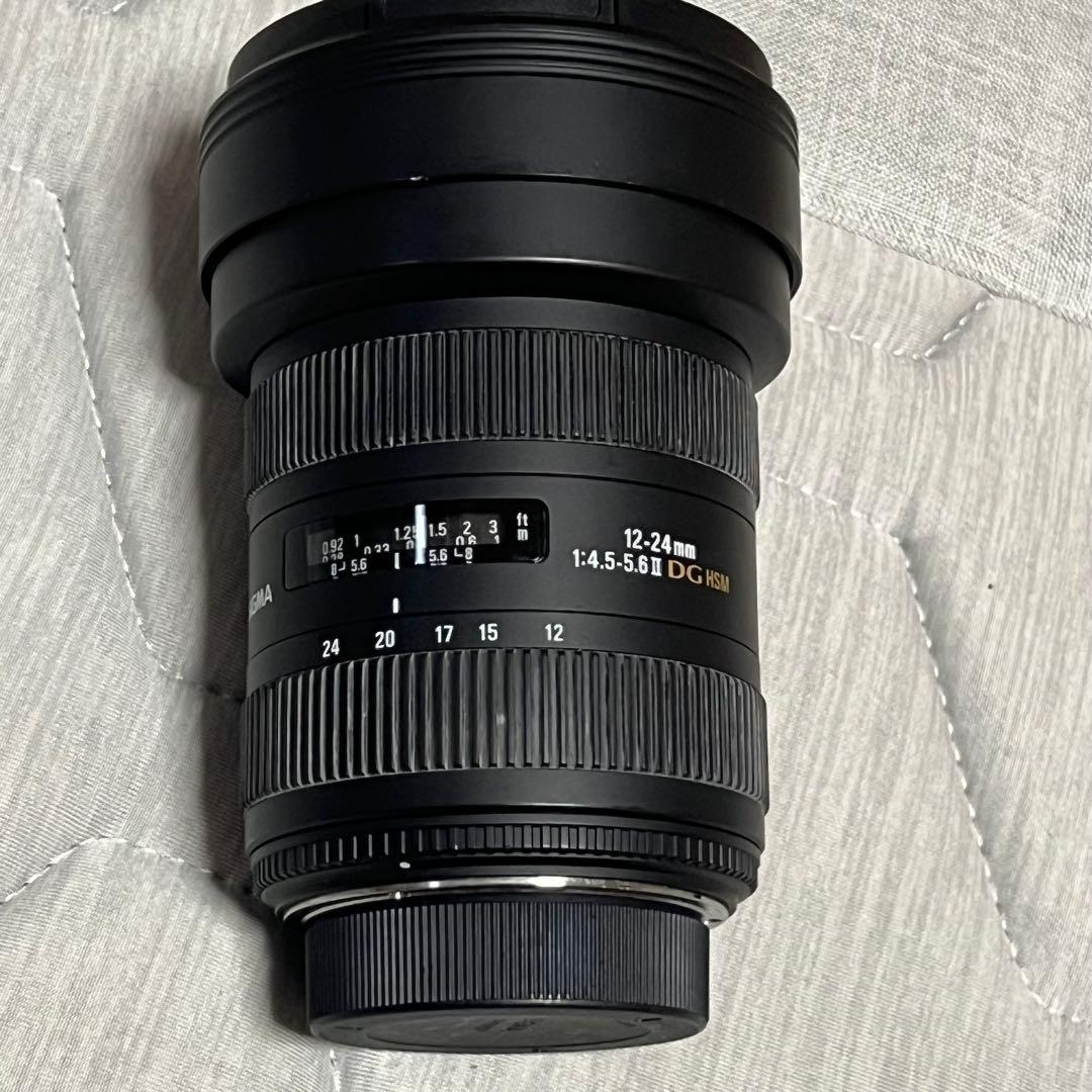 SIGMA 12-24mm F4.5-5.6 Ⅱ DG HSMニコンFマウント