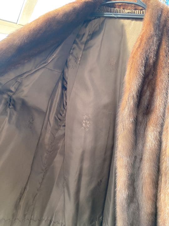 毛皮 ミンク100% コートL サイズ