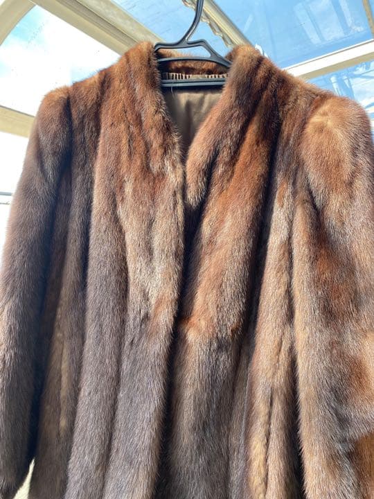 毛皮 ミンク100% コートL サイズ