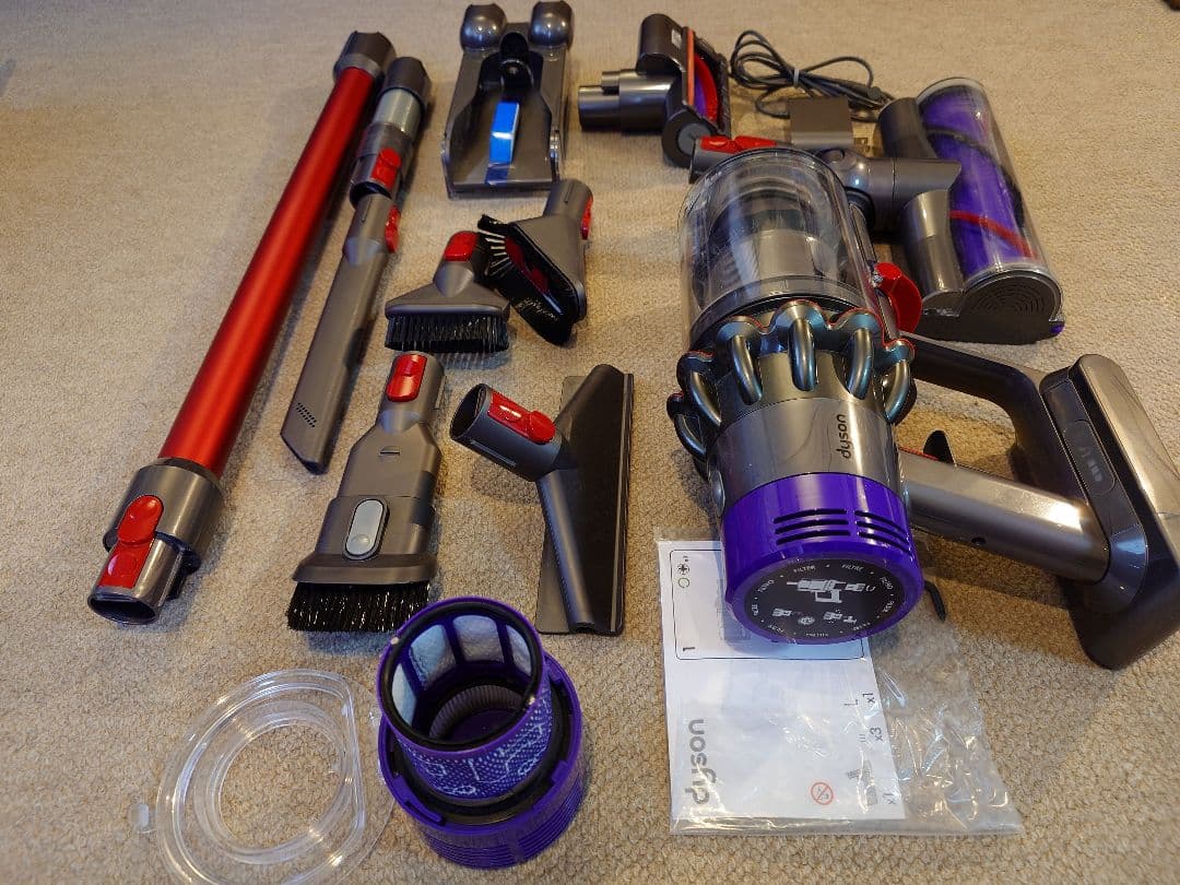 DysonダイソンV10(SV12) ジャンク品バッテリーは純正新品交換済未使用