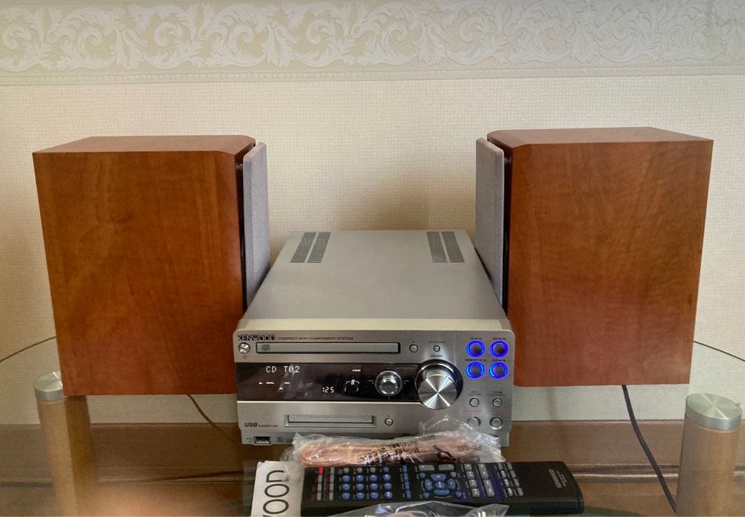 上級機ケンウッドHi-Fi コンポRD-UDA77・スピカーUDA77【綺麗】
