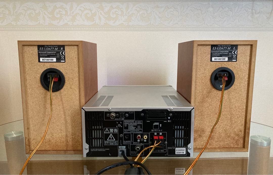 上級機ケンウッドHi-Fi コンポRD-UDA77・スピカーUDA77【綺麗】