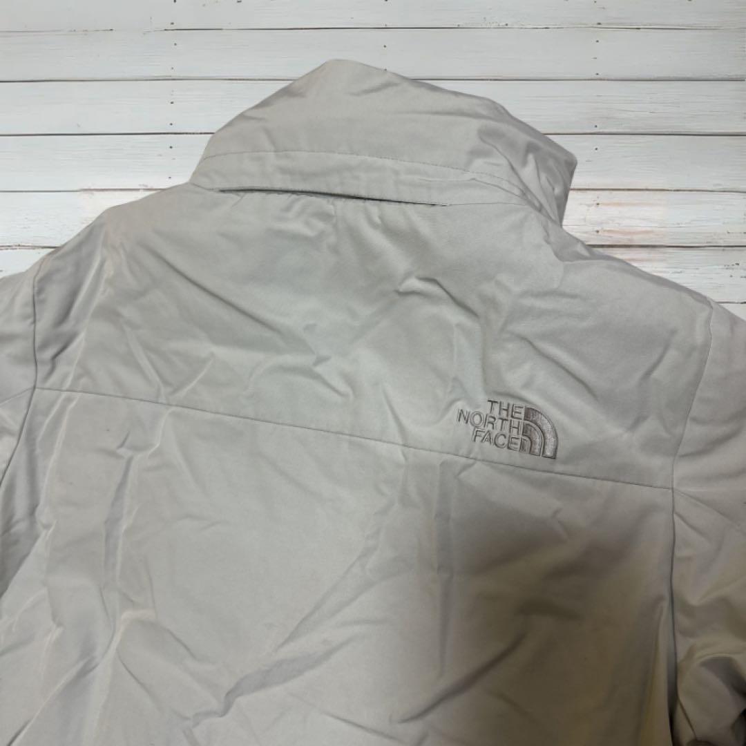 【冬物SALE】ノースフェイス　ホワイトグレー　ダウン